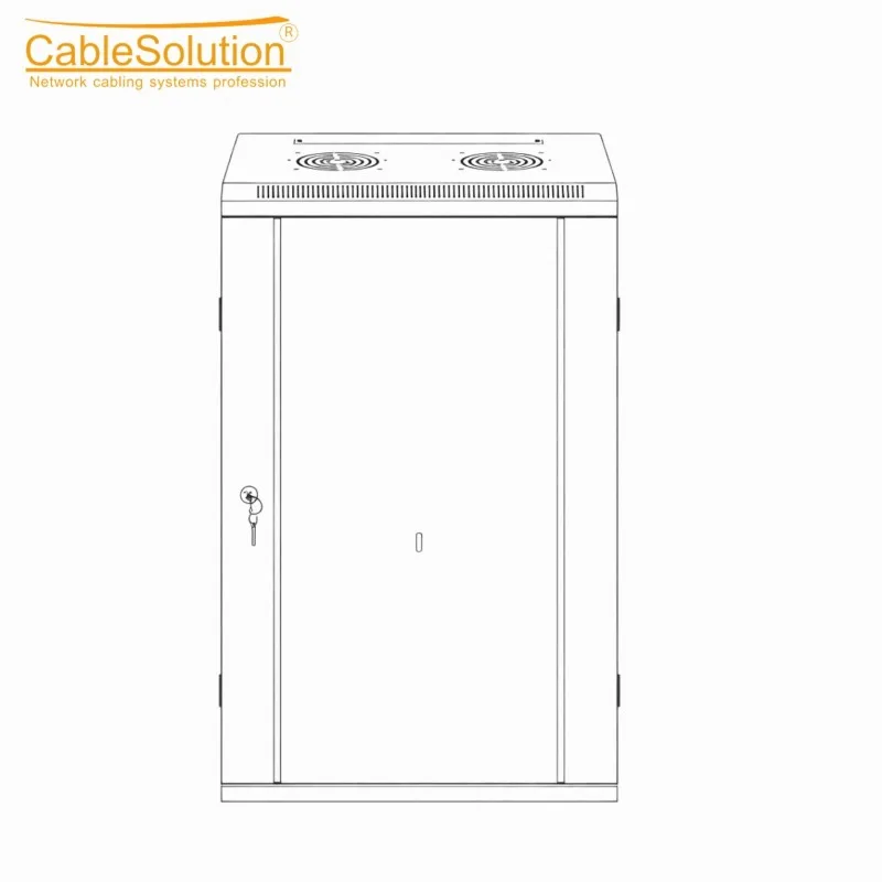 Armoire informatique / Rack réseau CableSolution 6618 – vue 3