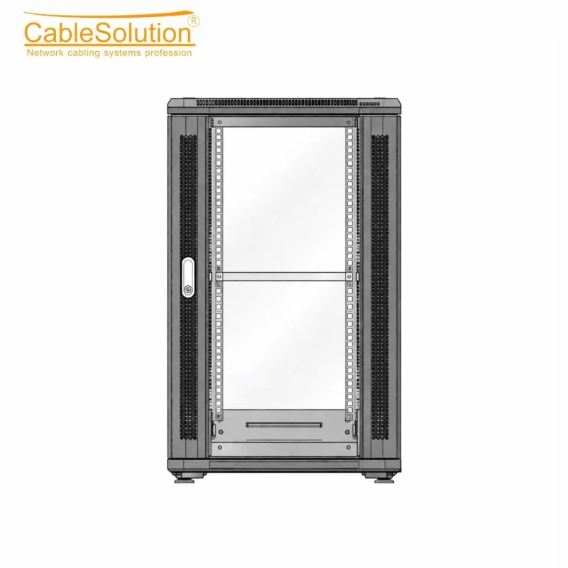 Armoire informatique / Rack réseau CableSolution 6827 – vue 3