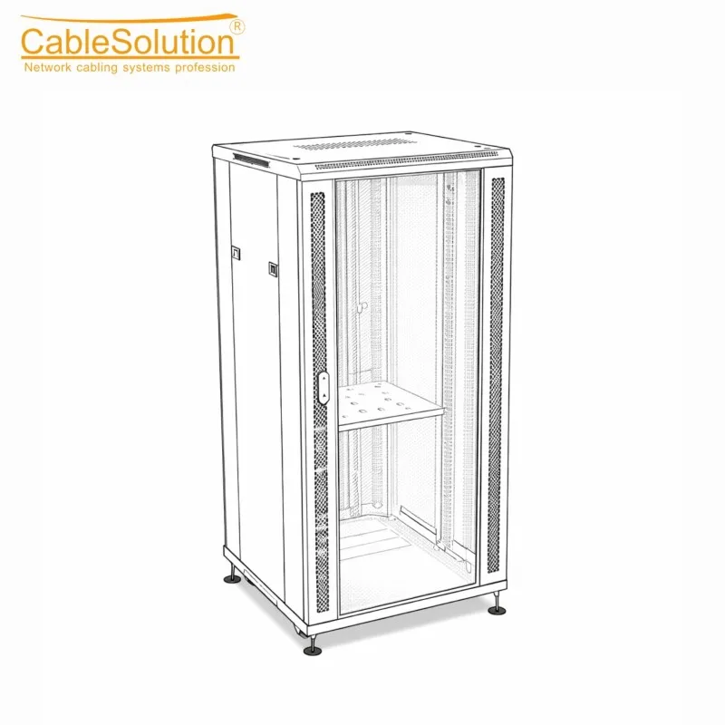Armoire informatique / Rack réseau CableSolution 8837 – vue 2