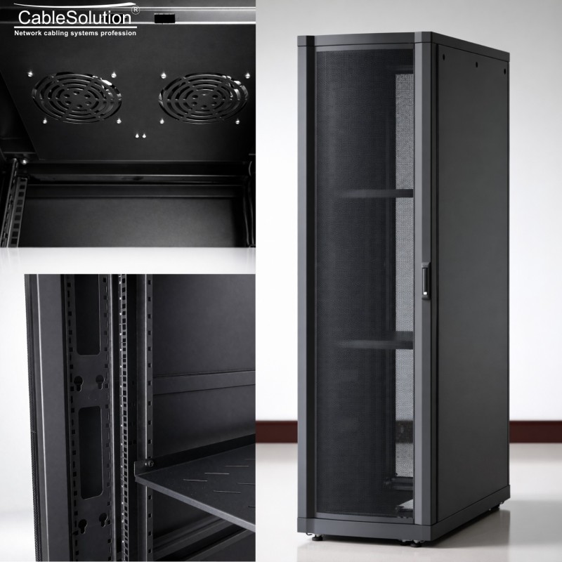 Armoire informatique / Rack réseau CableSolution 61042 – vue 2