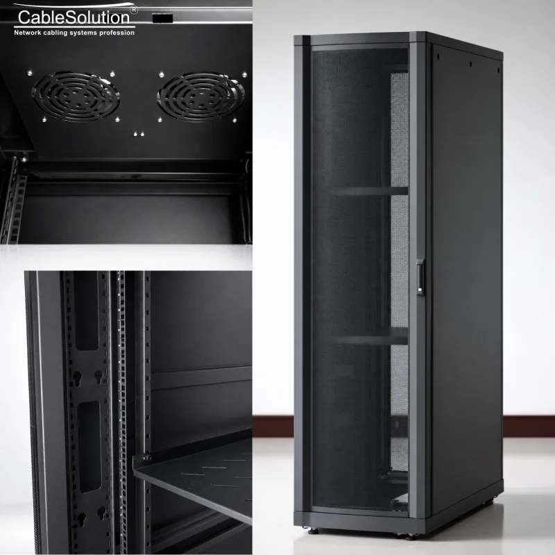 Armoire informatique / Rack réseau CableSolution 61042 – vue 2