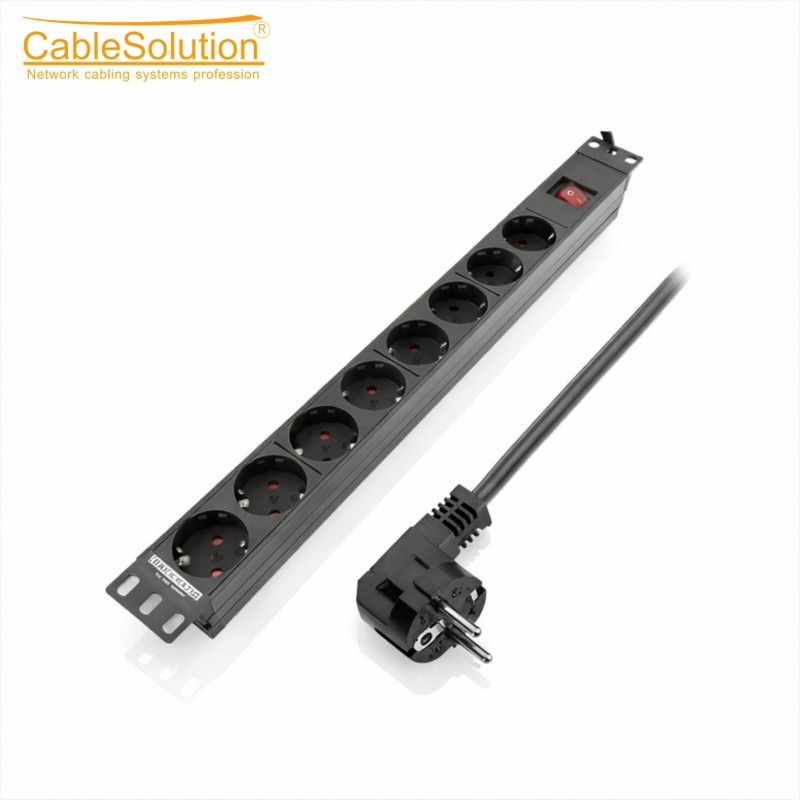Équipement réseau informatique CableSolution DS-1UA-F8-KG – vue 2