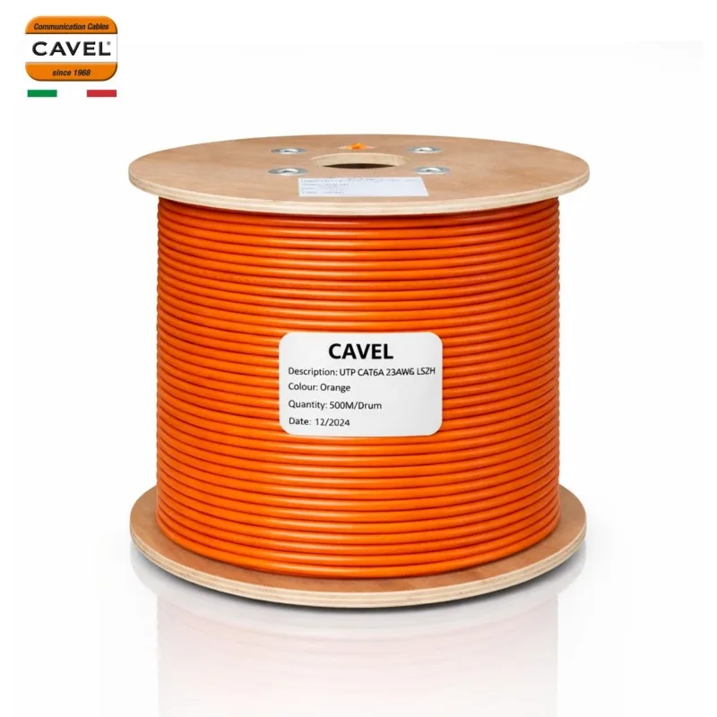 Cablage cuivre CAVEL LAN6A40ZH DR500