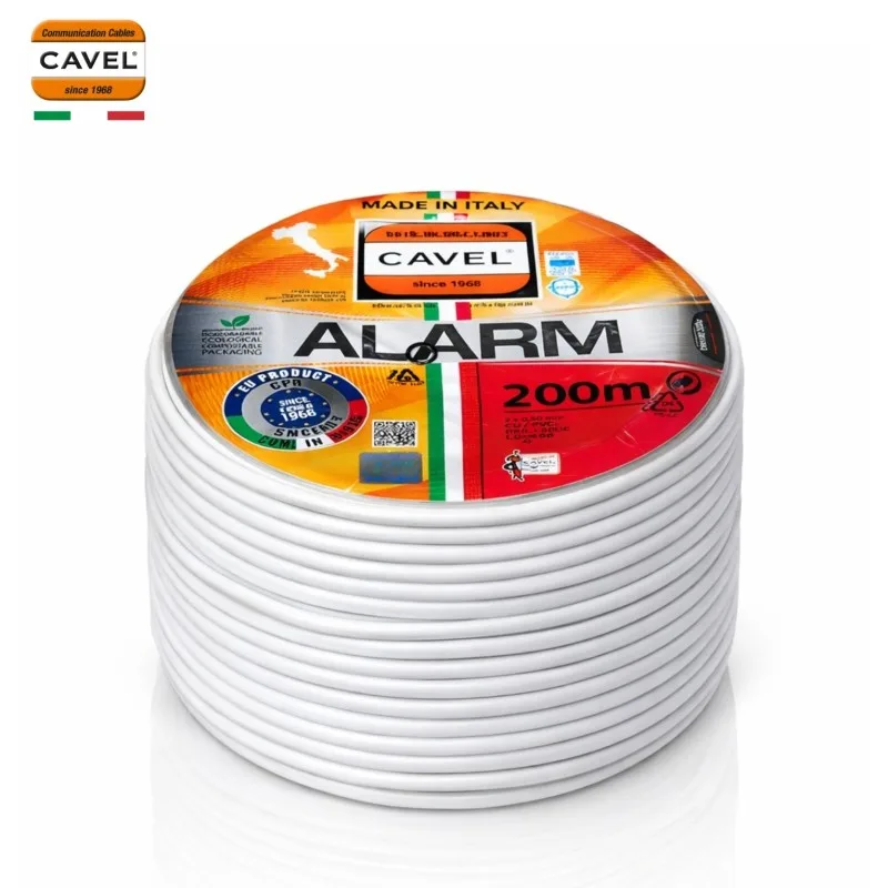 Cablage cuivre CAVEL ALARM – vue 2