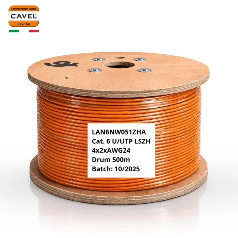Câble réseau cuivre CAVEL LAN6NV051ZHAL500