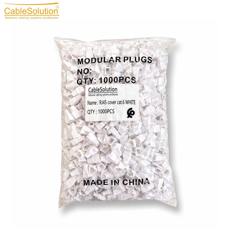 Cache RJ45 Cat.6 COVER6 – Lot 1000 Pièces – Protection Réseau & Organisation Professionnelle
