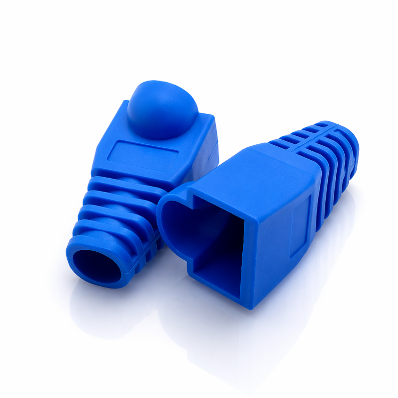 Cache RJ45 Cat.6 Bleu COVER6 – Lot 1000 Pièces – Protection Renforcée & Identification Réseau Professionnelle – vue 2