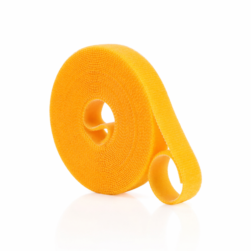 Ruban Auto-Agrippant Jaune en Rouleau