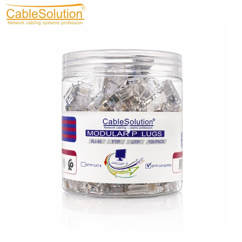 Connecteur RJ-45 modulaire CableSolution CCA RJ45 SFTP