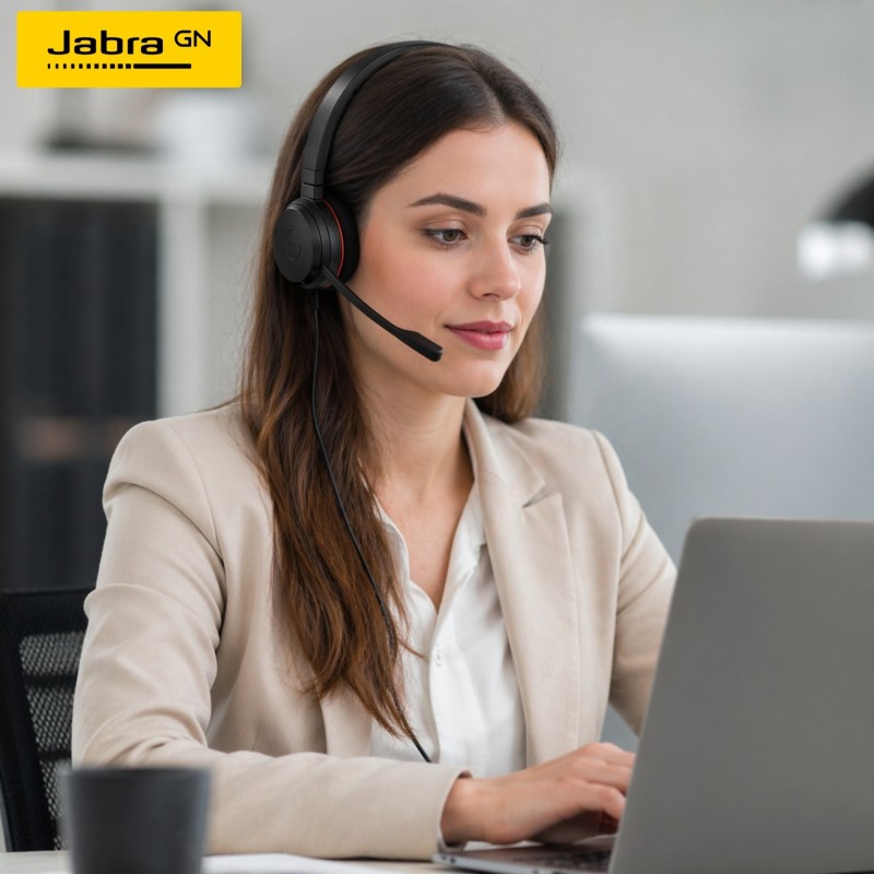 Casque avec fil JABRA EVOL 20 – vue 4