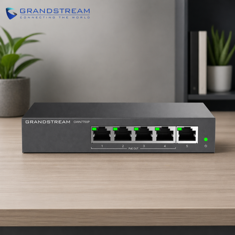 Switch réseau non géré GRANDSTREAM GWN7700P – vue 2