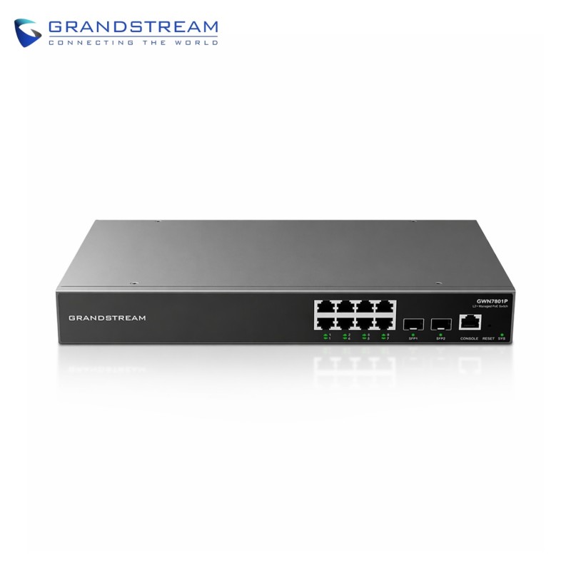 Switch Administrable GRANDSTREAM GWN7801P – vue 2