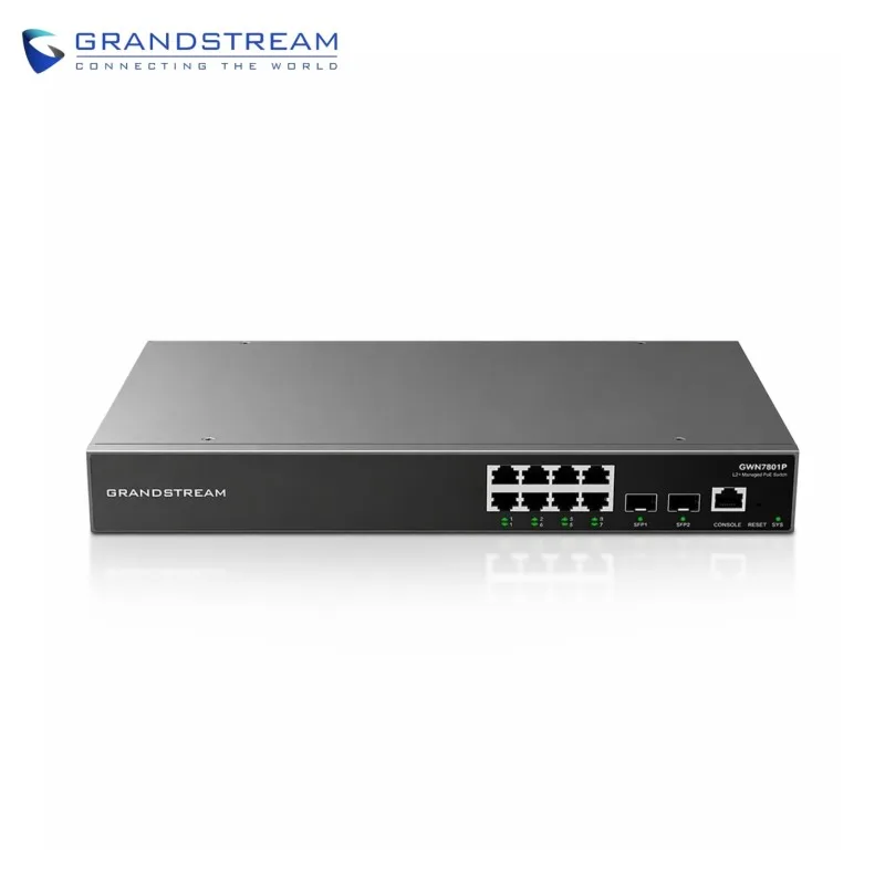 Switch Administrable GRANDSTREAM GWN7801P – vue 2