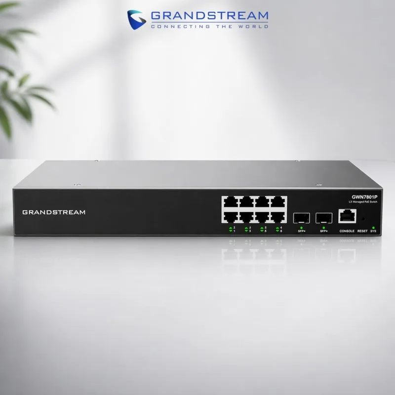 Switch Administrable GRANDSTREAM GWN7801P – vue 4