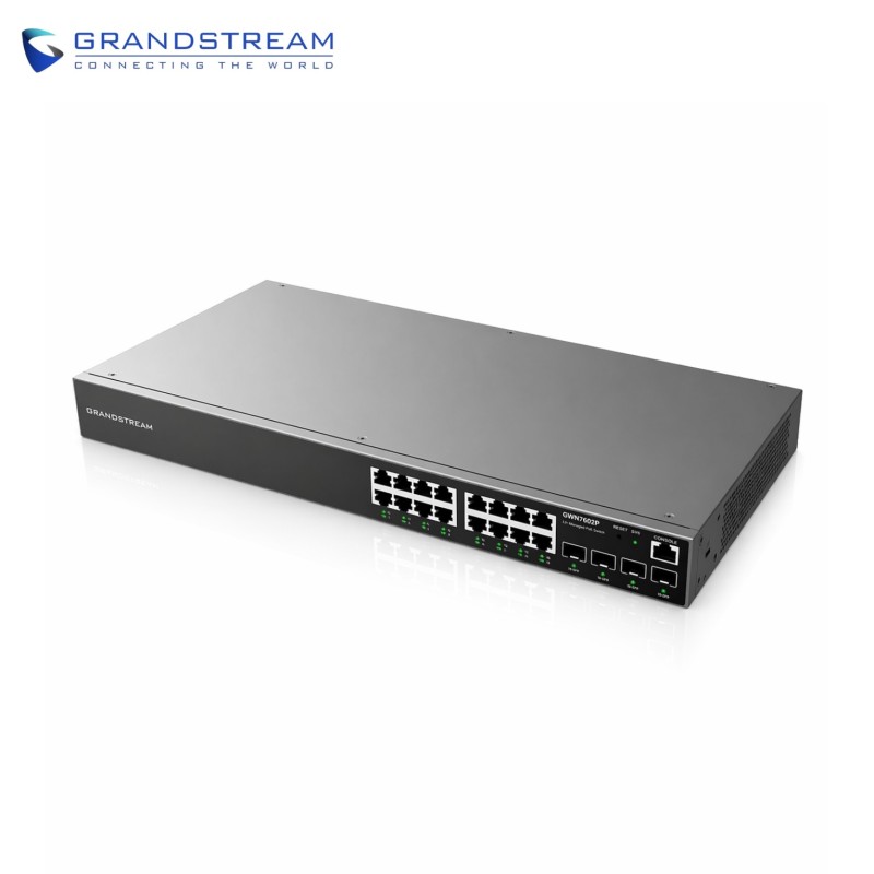Switch Administrable Niveau 2+ GRANDSTREAM GWN7802P – vue 3