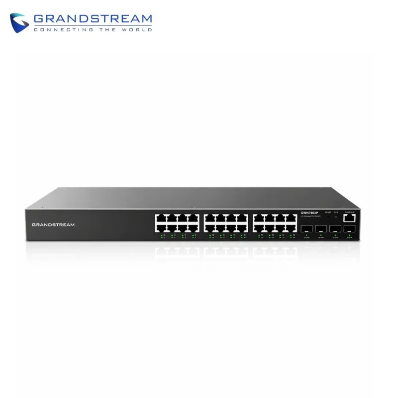 Switch réseau administrable Layer 2+ GRANDSTREAM GWN7803P