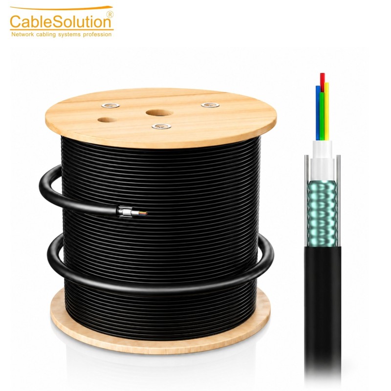 Câble fibre optique extérieur blindé CableSolution GYXTW