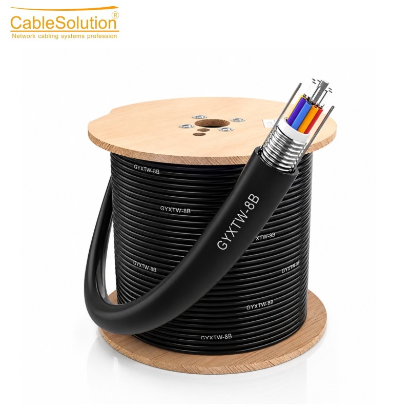 Câble fibre optique extérieur blindé CableSolution GYXTW – vue 3