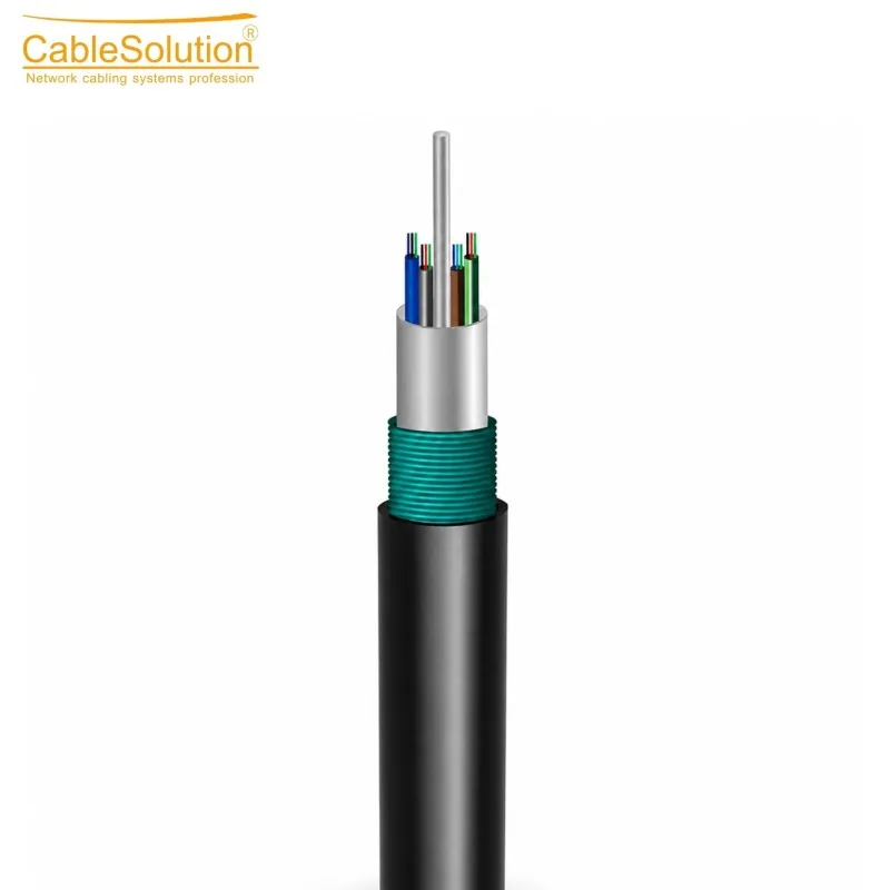 Câble fibre optique extérieur armé CableSolution GYXTW-6A1