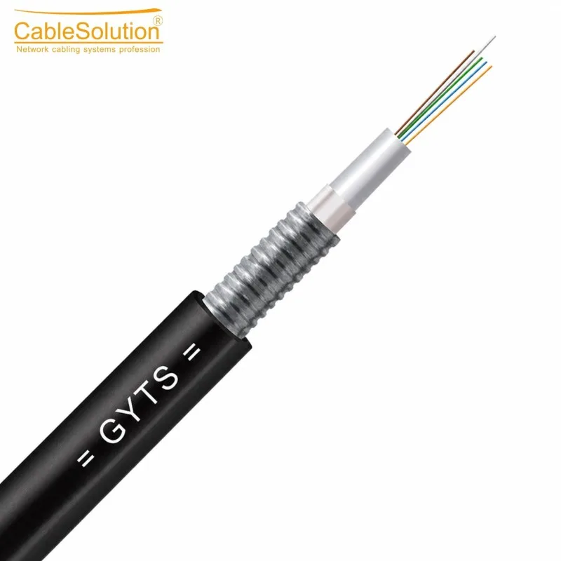 Câble fibre optique extérieur armé CableSolution GYXTW-6A1 – vue 4