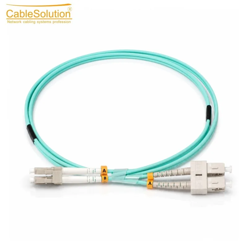 Cablage fibre optique CableSolution J-OM3 SC-LC