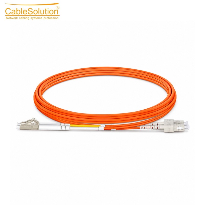Jarretière optique fibre multimode OM2 CableSolution J-OM2 SC-LC DM 3M