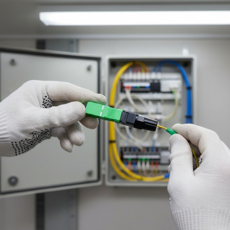 Connecteur rapide SC/APC pour fibre optique Générique CCJ-SC/APC – vue 4