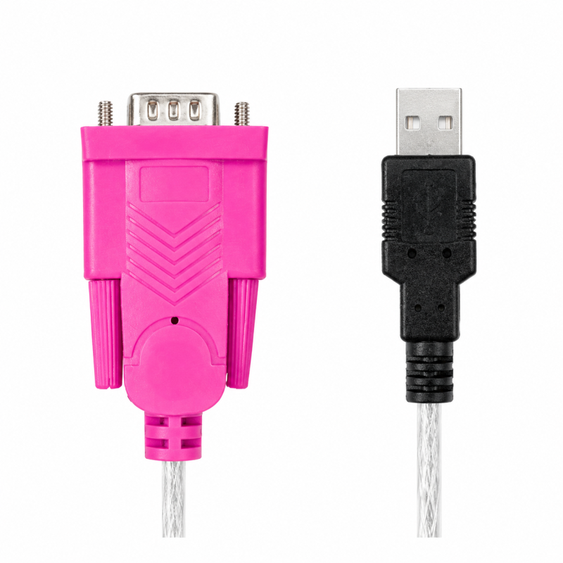 Câble USB 2.0 vers RS232 DB9 Mâle à Mâle Générique CS-RS232 – vue 2
