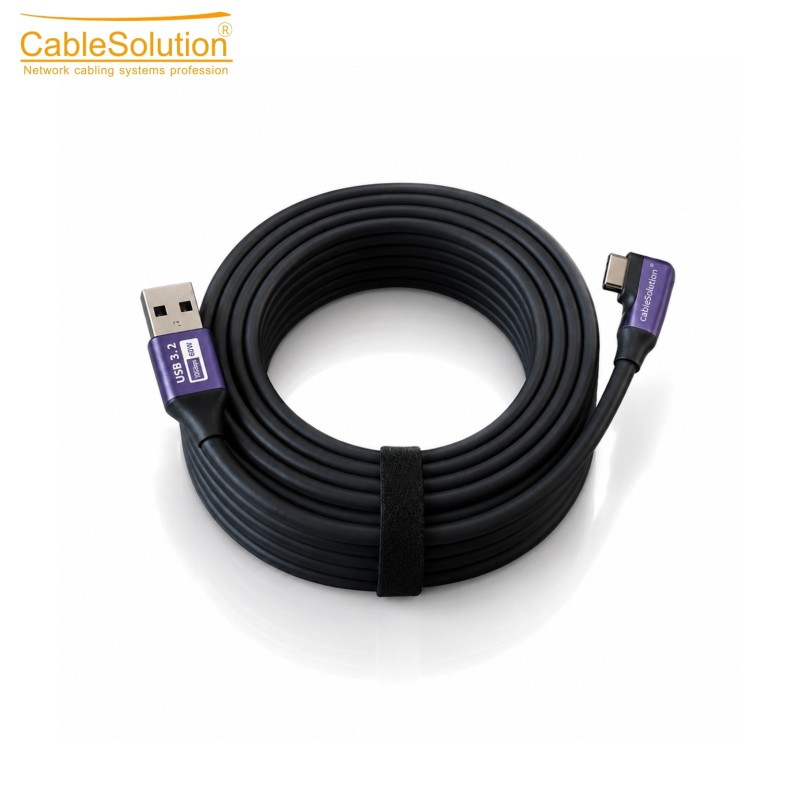 VR Link Cable USB-A vers USB-C 3M CableSolution CS10037 – vue 2