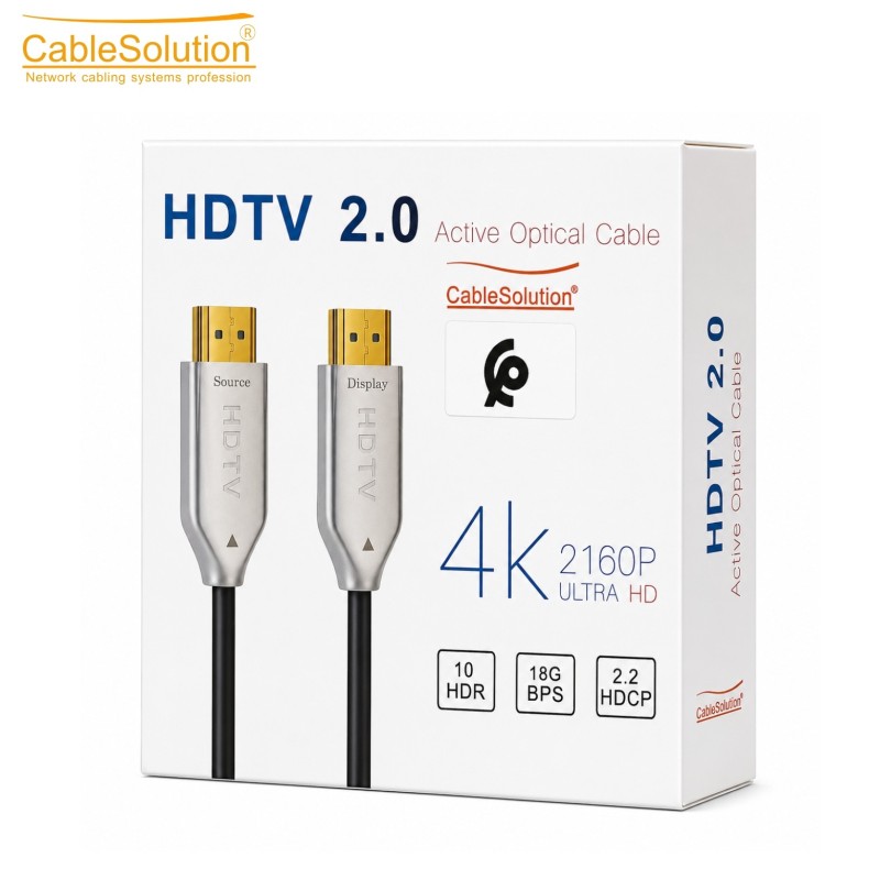 Active Optical Cable (AOC) CableSolution HDTV 4K50 – vue 4