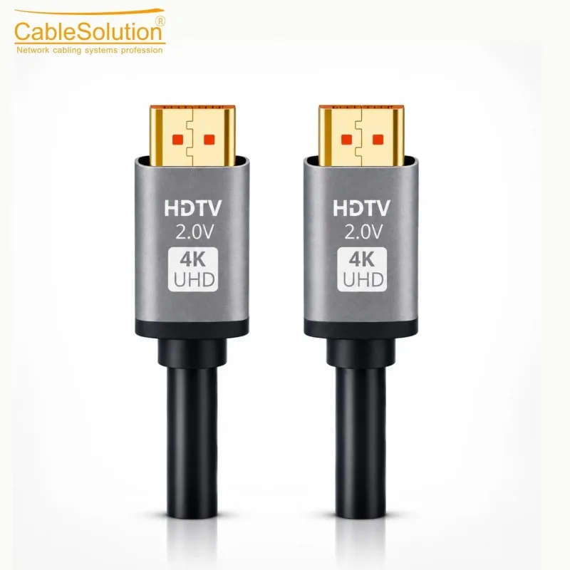 CABLESOLUTION Câble HDMI 2.0 Premium High Speed 3m 4K Ultra HD – vue 2