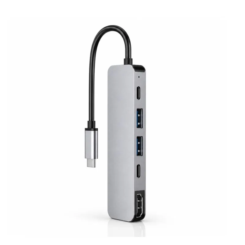 Adaptateur multifonction USB-C vers HDMI 5-en-1 Générique TYPE-C5IN1
