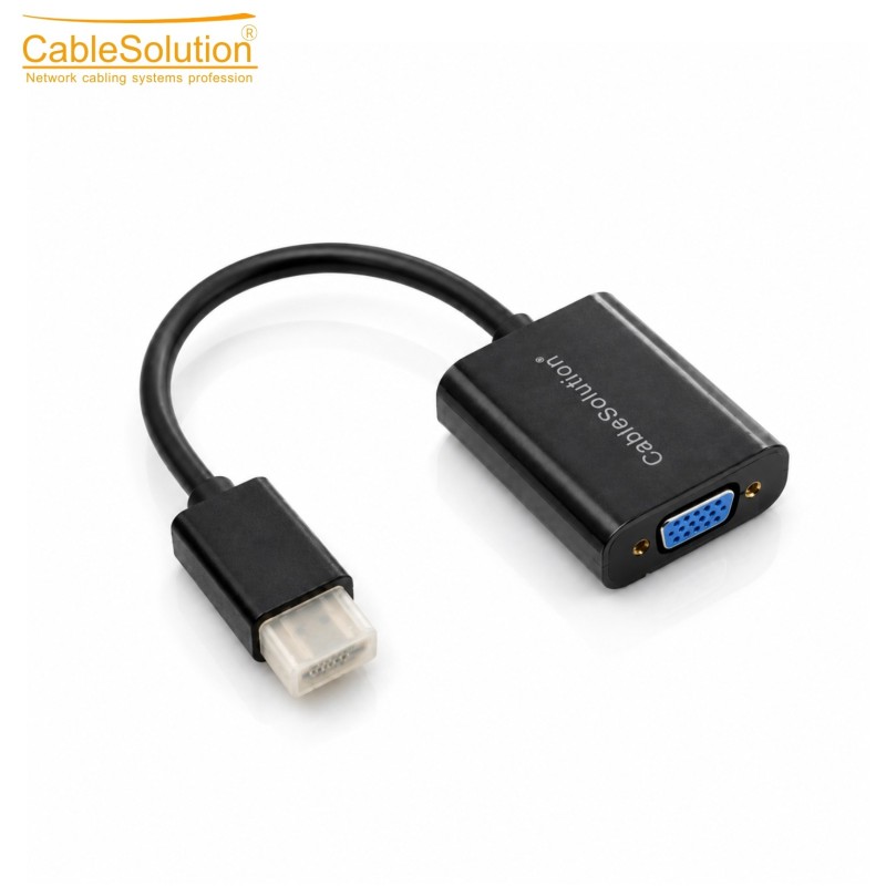 Adaptateur DisplayPort vers VGA CableSolution CS10001 – vue 2