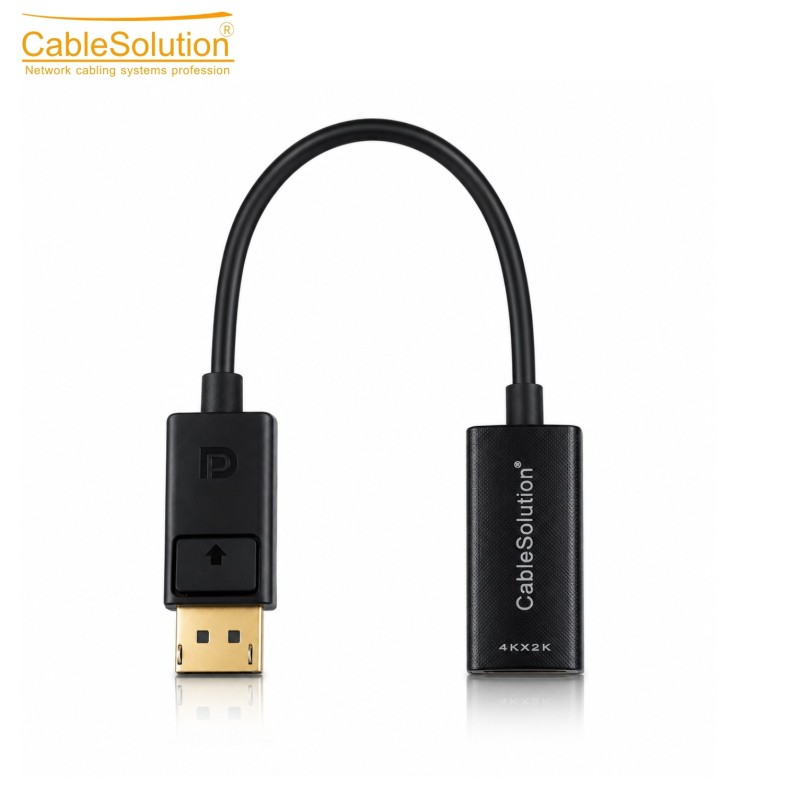 Adaptateur DP vers HDTV 4K×2K @30Hz CableSolution CS10012