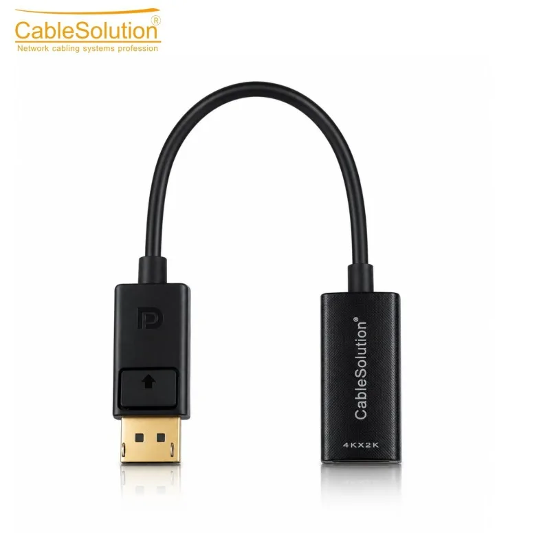 Adaptateur DP vers HDTV 4K×2K @30Hz CableSolution CS10012