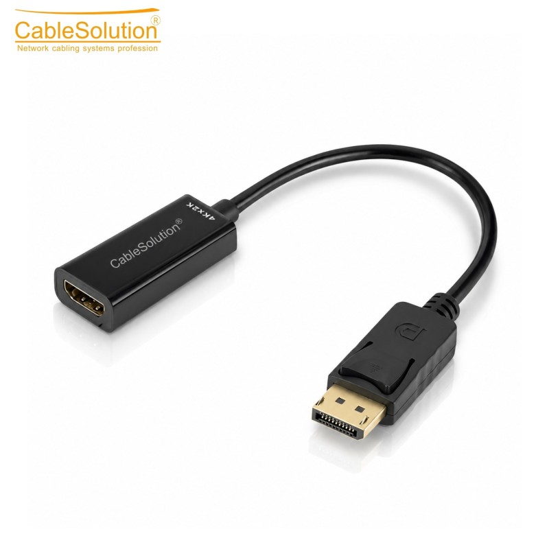 Adaptateur DP vers HDTV 4K×2K @30Hz CableSolution CS10012 – vue 2