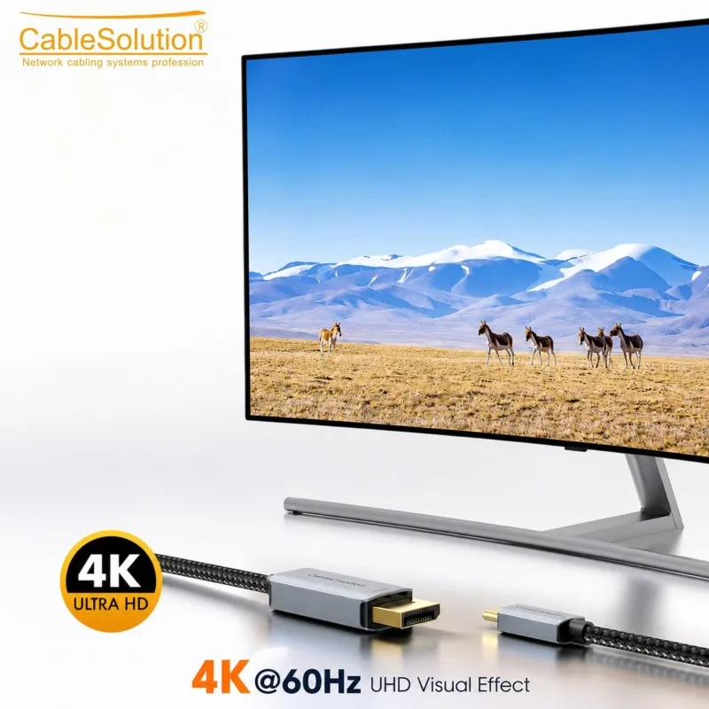 Adaptateur DP vers HDTV 4K@60Hz Actif CableSolution CS10013 – vue 4