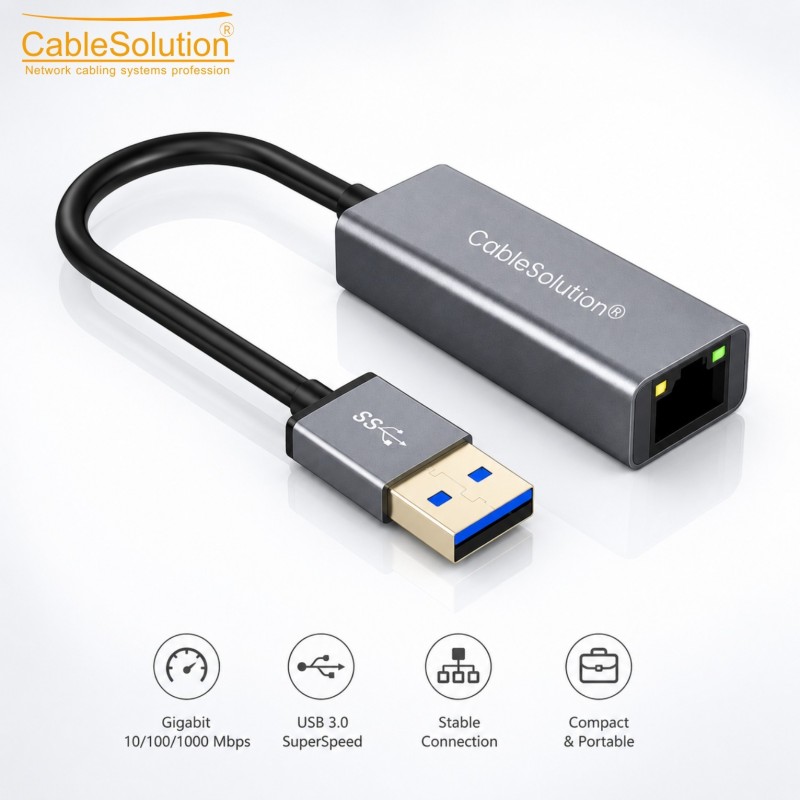 Hub & adapter CableSolution CS10016 – vue 4