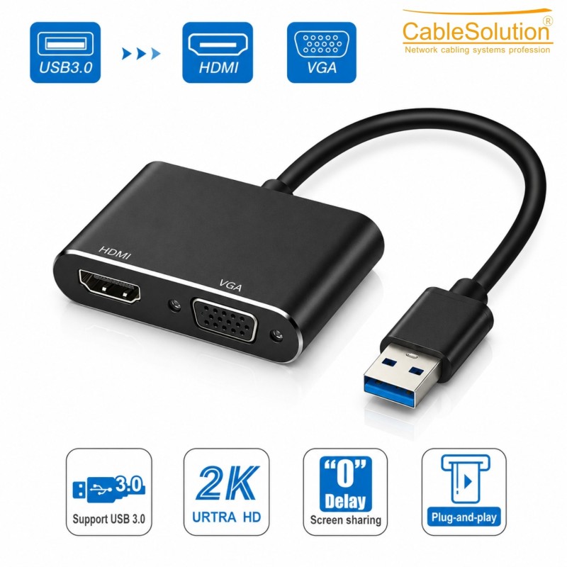 Hub & adapter CableSolution CS10026 – vue 4