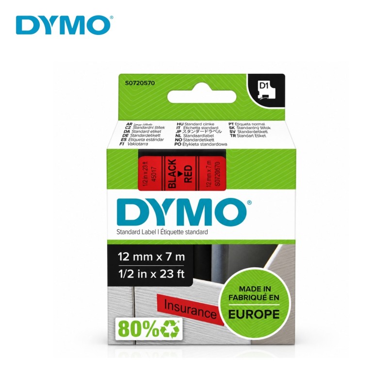 Étiquette Standard DYMO lable DYMO -lable 12MM