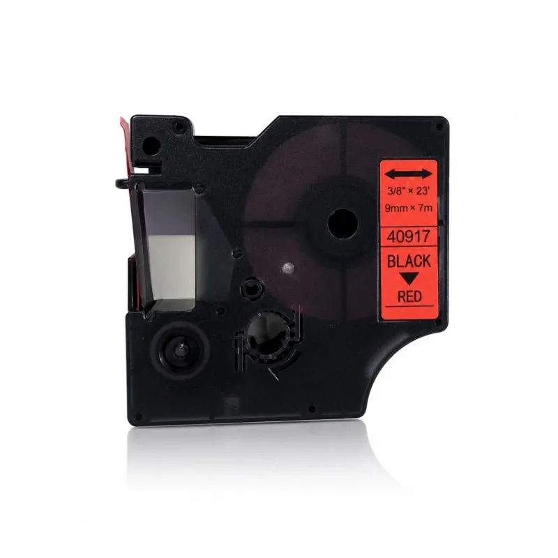 Cassette de ruban à étiqueter compatible Générique DY9A Red – vue 2