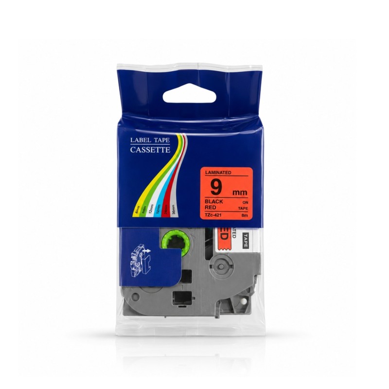 Cassette de ruban laminé TZc-421 Générique BRO9A