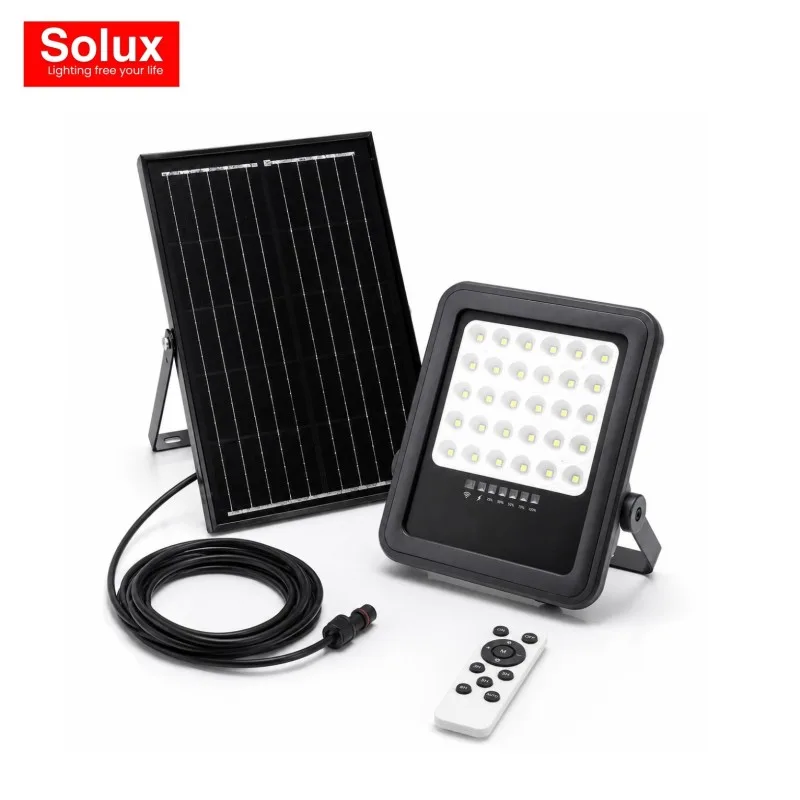 Projecteur Solaire LED SOLUX TK09-100W – vue 2