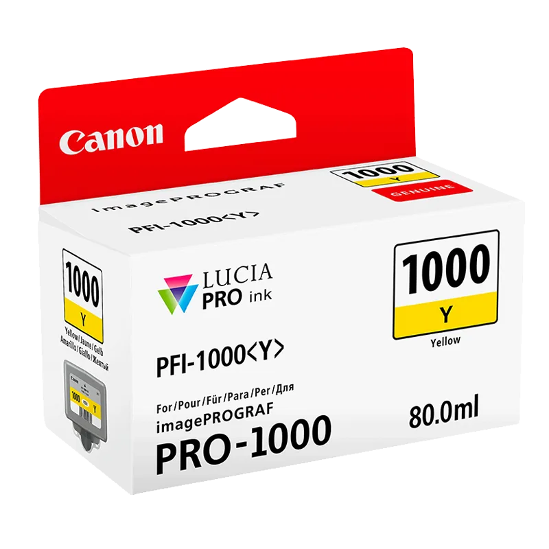 CANON Cartouche INK PFI-1000 Y EUR OCN