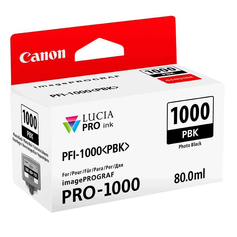 CANON Cartouche INK PFI-1000 PBK EUR OCN