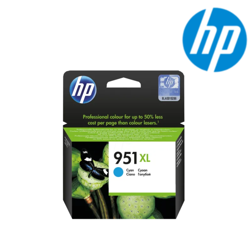 HP 951XL Cyan Officejet Ink Cartridge
