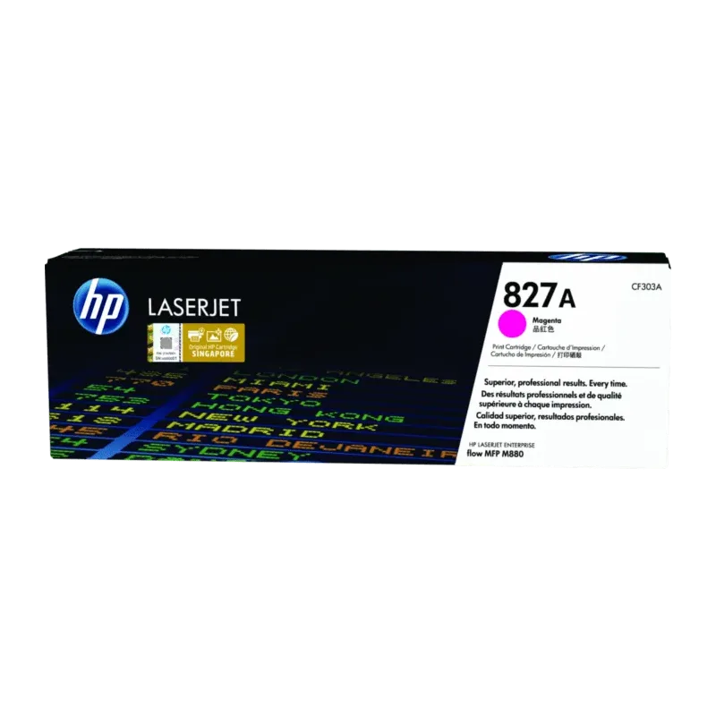 HP 827A Magenta LaserJet Toner Cartridge