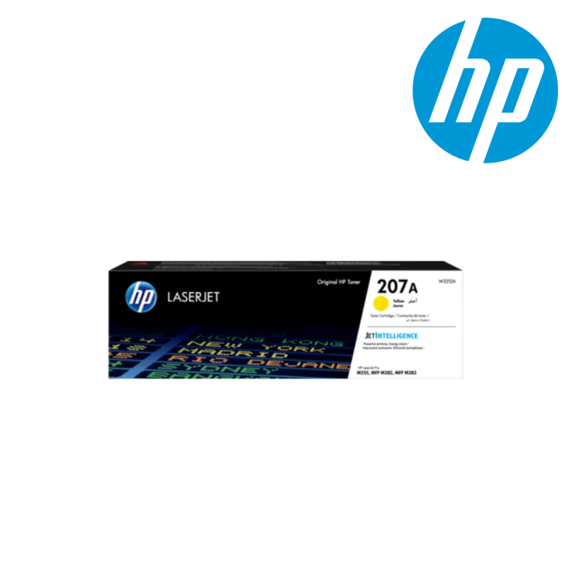 HP 207A Yellow LaserJet Toner Cartridge