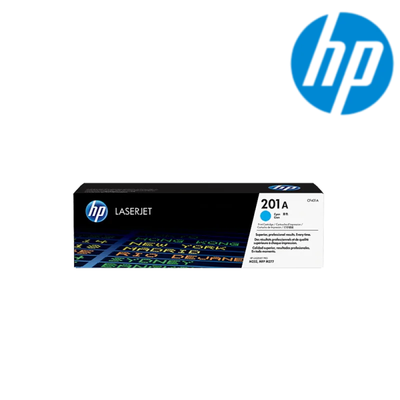 HP 201A Cyan LaserJet Toner Cartridge