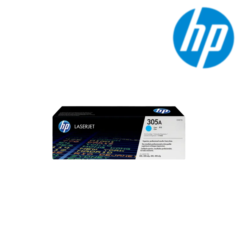 HP 305A Cyan Original LaserJet Toner Cartridge